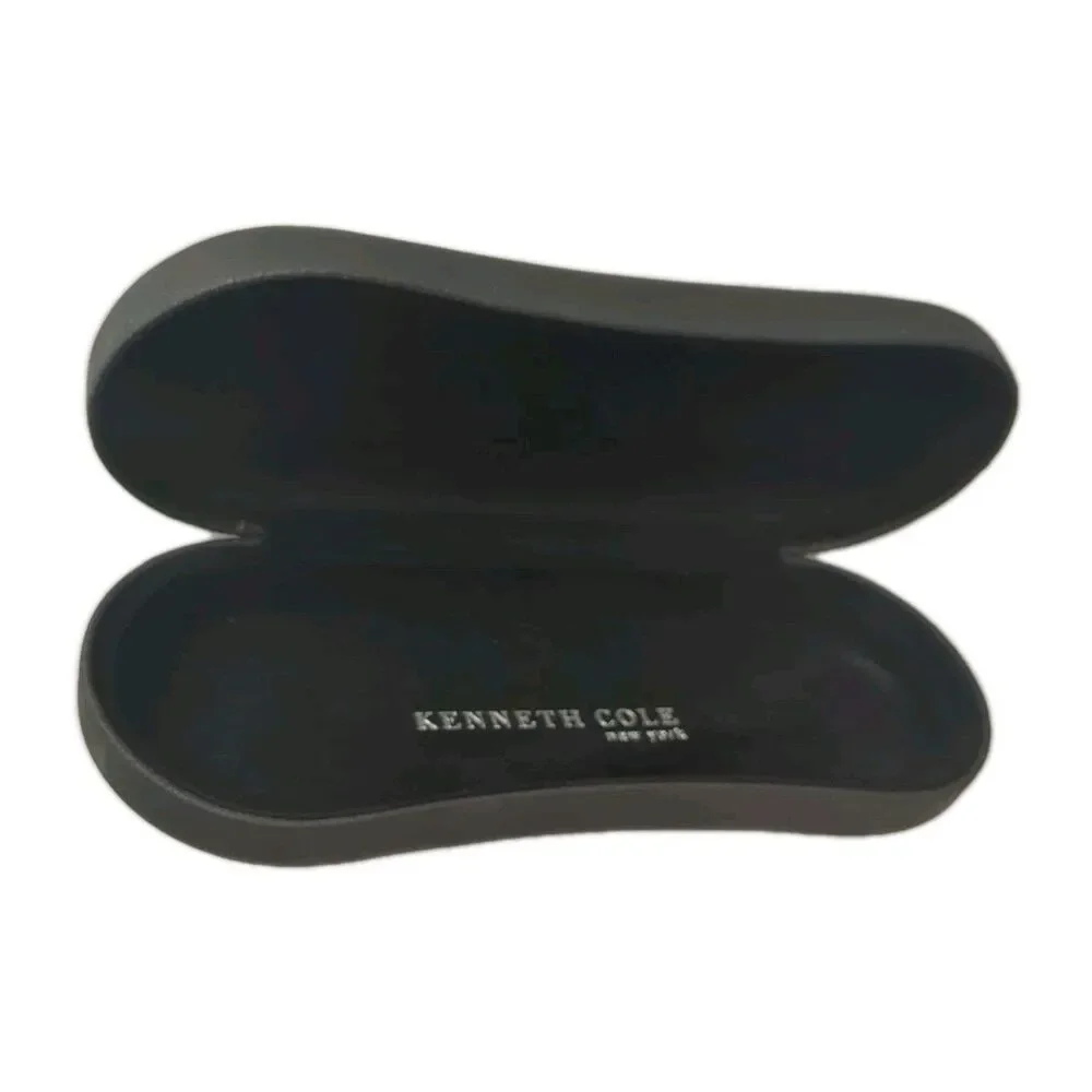 Kenneth Cole New York Eyewear Sunglasses Snap Case Black Hard Side Clamshell